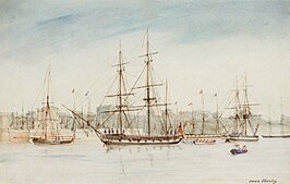 HMS Beagle (1841), Owen Stanley, National Maritime Museum