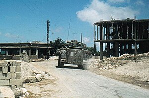 Израелски войски в Южен Ливан, 1982 г.