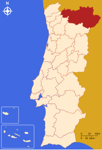 Alto Trás-os-Montes – Localizzazione