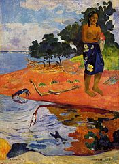 [en→tr]Paul Gauguin, Haere Pape (1892)