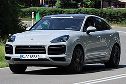 Porsche Cayenne Coupé S auf dem Solitude Revival 2019