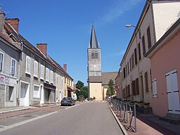 Gatuvy mot kyrkan