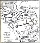 Schützeneskadronen der 26. Kavallerie-Brigade Rückmarsch 1918