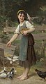 Feeding the Doves by Émile Munier