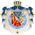 Armoiries du prince Auguste de 1831 à 1844.