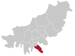 影島區在釜山廣域市的位置