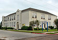 The 1894 Central High School building and attached former branch of the Rosenberg Library for African Americans.