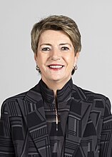 Vicepresidenta Karin Keller-Sutter (PLR) Departamento Federal de Finanzas (DATEC)