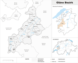 Location of Distret de Glâne