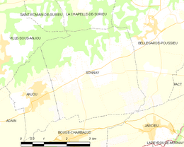 Sonnay - Localizazion