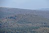 Blick von der Großen Haube ostwärts zum Ehrenberg mit Kapelle Maria Ehrenberg