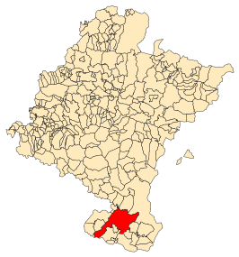 Kaart van Tudela