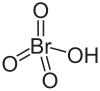 Struktur von Perbromsäure