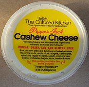 Fromage de noix de cajou, produit de Sacramento (États-Unis).