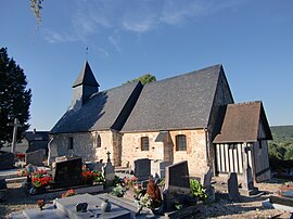 The church in Saint-Sulpice-de-Grimbouville