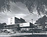 The embassy building in 1955.