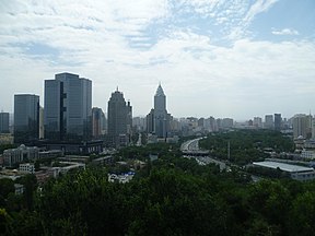 Urumqi skyline