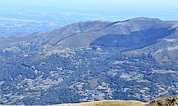 Vue du Dabant-Aygues.