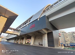 车站外观（摄于2022.01.25）