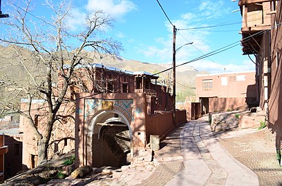 Sar-dar cioè l'ingresso all'Ab anbar di Abyaneh