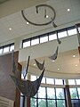 "Wings to the Heavens" kinetic sculpture mobile by David Ascalon with Brad Ascalon and Eric Ascalon, 2008, Temple Israel (Memphis, Tennessee)