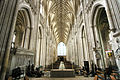 Winchester Cathedral in England is very long.