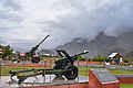 Artillery pieces at the Kargil War Memorial, Dras