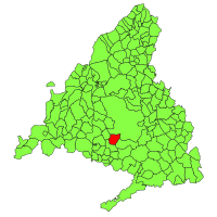 Location in Madrid, Spain