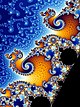 Partial view of the Mandelbrot set.