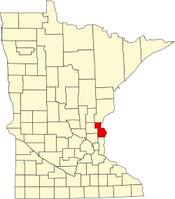 Koartn vo Chisago County innahoib vo Minnesota