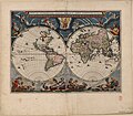 Image 3Blaeu's world map, originally prepared by Joan Blaeu for his Atlas Maior, published in the first book of the Atlas Van Loon (1664) (from History of cartography)