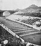 La cérémonie d'ouverture de 1906.