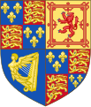 Armes del Reinu d'Inglaterra y del Reinu d'Irlanda, 1603-1707.