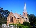 L'église anglicane de St Jean le baptiste, le plus vieux monument de Canberra (1845)