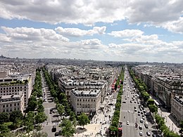 Quartiere degli Champs-Élysées – Veduta