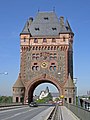 Nibelungenturm, Blick nach Westen