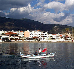 Altınoluk resort center near Edremit