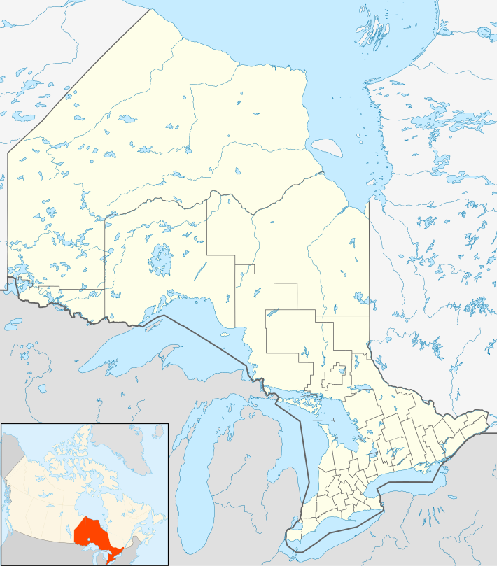 1988–89 OHL season is located in Ontario