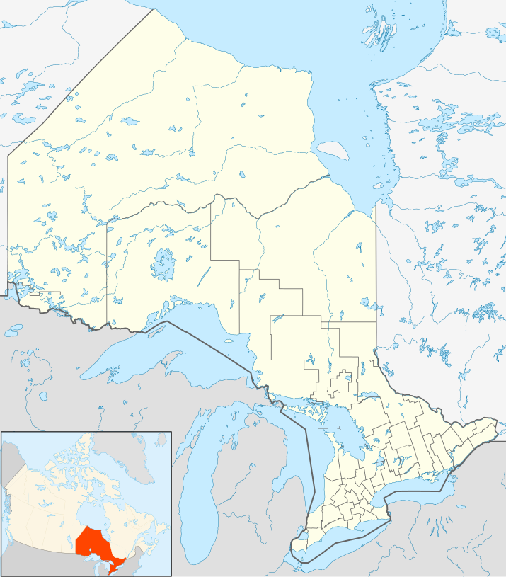 1997–98 OHL season is located in Ontario