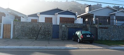 Casas en la Avenida Besoaín.