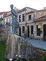 Escultura de Castelao de Buciños (1983)