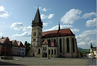 Basilica of St Giles, Bardejov, Slovakia