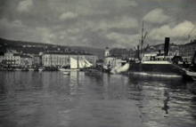 Il porto di Fiume 1923