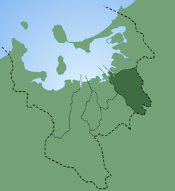 Vị trí quận Hakata trên bản đồ thành phố Fukuoka