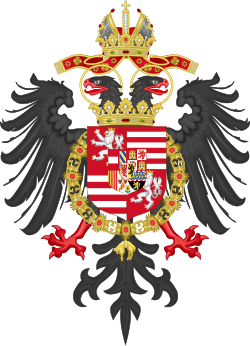 Ferdinand I av Det tysk-romerske rikes våpenskjold