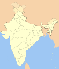 Map of उत्तर प्रदेश with गोण्डा marked