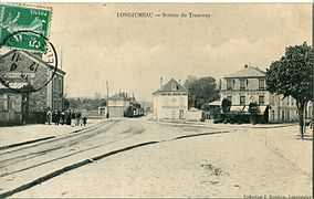 La gare de Longjumeau.