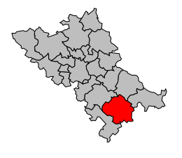 Cantone di Villefranche-de-Lauragais – Mappa
