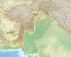 白沙瓦在巴基斯坦的位置