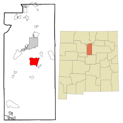 Location of Eldorado at Santa Fe, New Mexico.